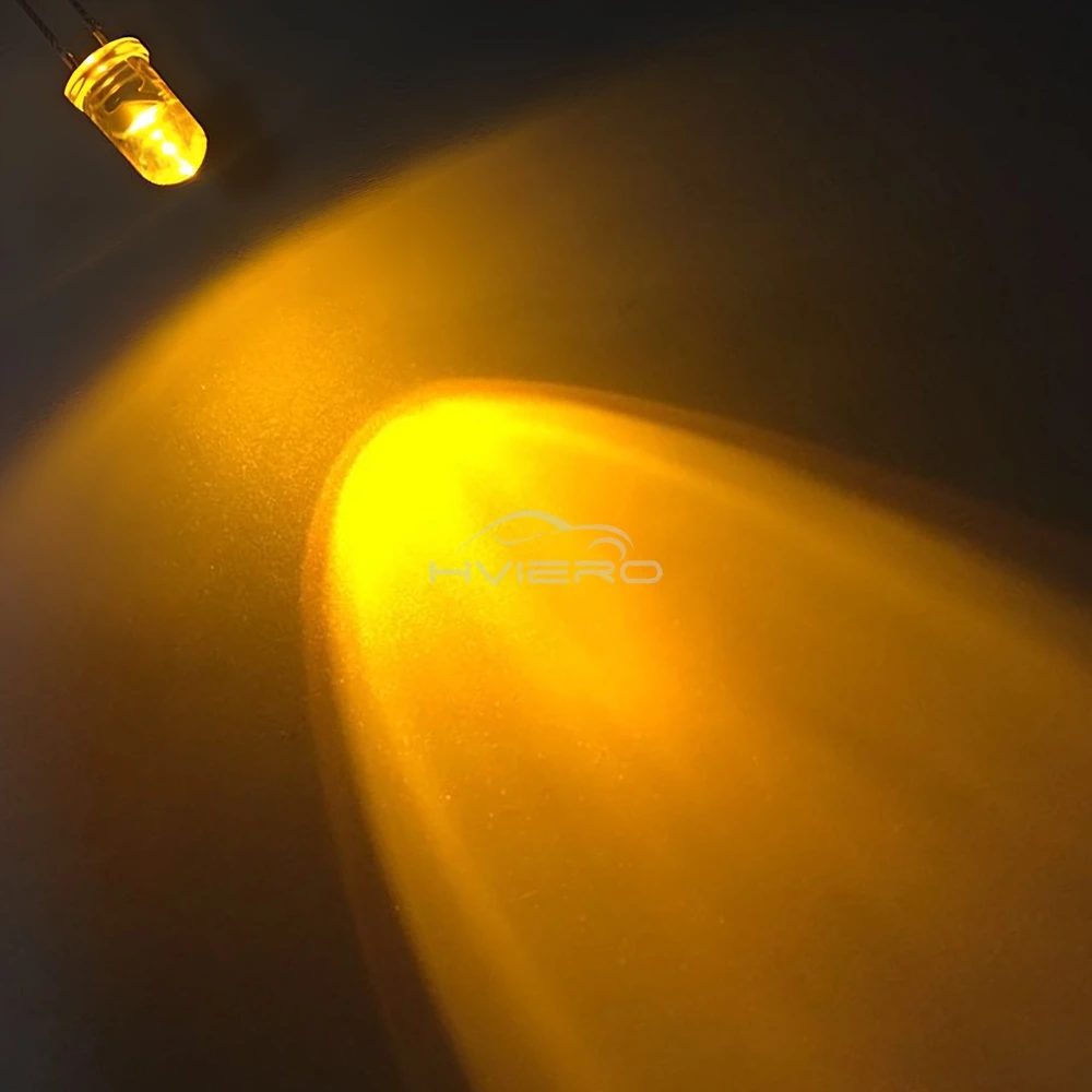 1000pcs F5 5mm Round White Red Green Blue Yellow Water Clear Led Super Bright Ligte Emitting Diodes 6000-6500k Lamp Bulb