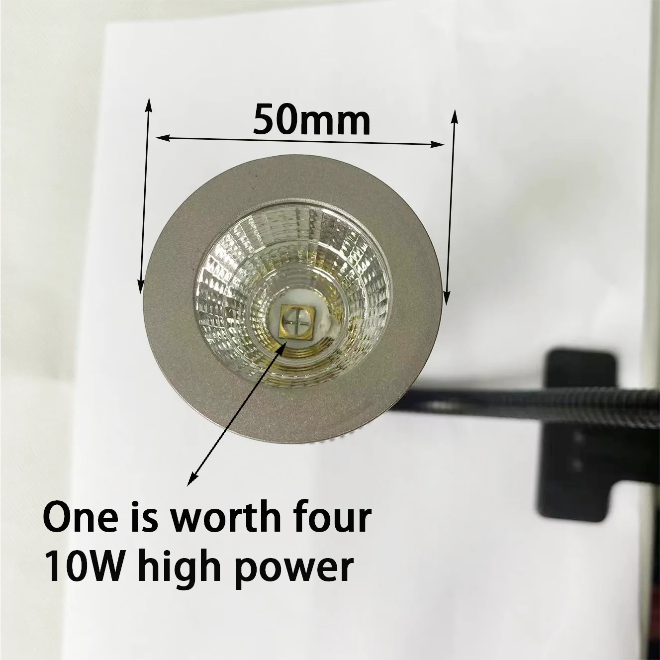 10W High-Power UV LED Resin Curing Lamp, Epoxy Resin Curing Adhesive Nail Dryer, Glass Acrylic Curing Lamp