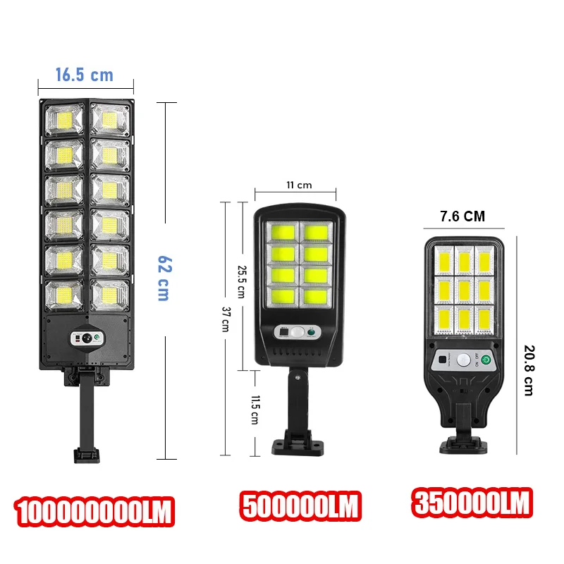Super Bright 1008 LED Solar Lights Outdoor Street Lamp 3 modes IPX65 Waterproof Garden Lighting With Smart Motion Sensor