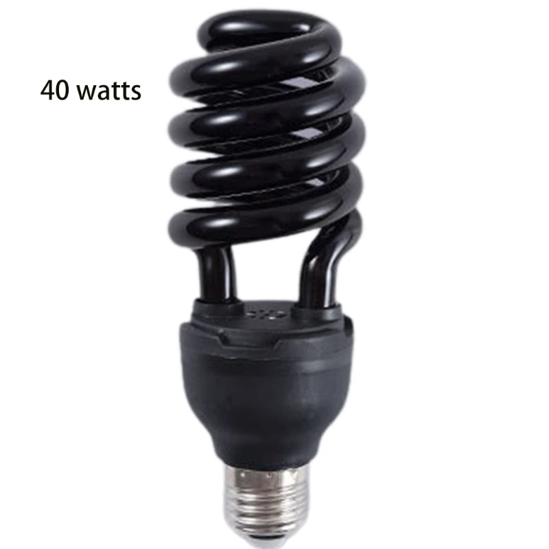 Y1UB UV Bulb Black Light Energy-Save 220V/E27 30W/40W Screw Lamp Bulb for Agriculture Money Identify