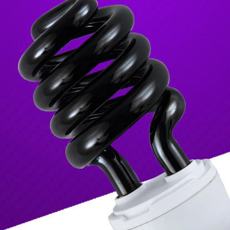 Y1UB UV Bulb Black Light Energy-Save 220V/E27 30W/40W Screw Lamp Bulb for Agriculture Money Identify