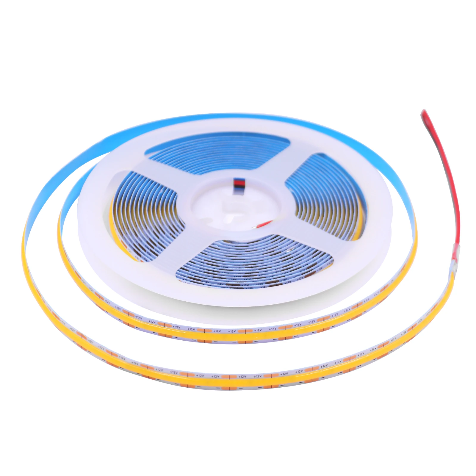 DC 12V 24V COB Strip 480 384 320 528Leds/M High Density RA90 White 3000K 4000K 6000K IP21 Flexible Ribbon Rope LED Light