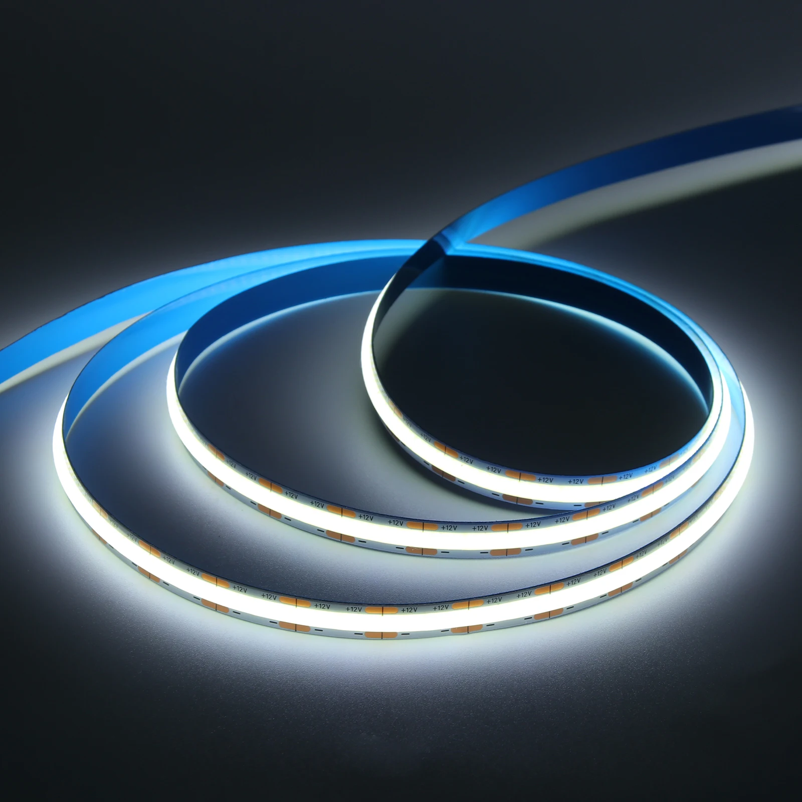 DC 12V 24V COB Strip 480 384 320 528Leds/M High Density RA90 White 3000K 4000K 6000K IP21 Flexible Ribbon Rope LED Light