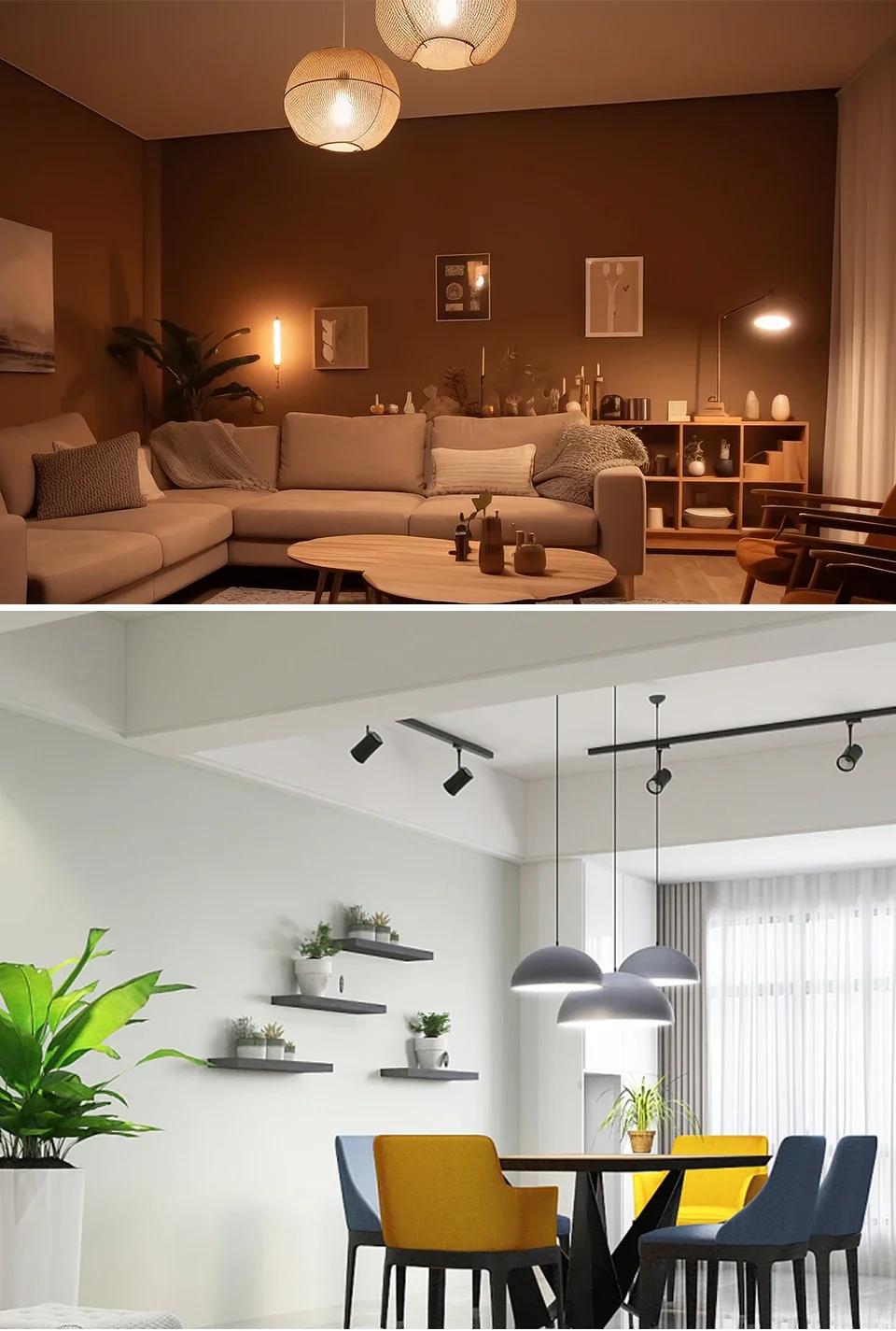 220V 110V E27 WiFi Smart LED Light Bulbs Cozylife App 12W 15W 20W Dimmable LED Lamp White/Warm Alexa Google Home Vioce Control