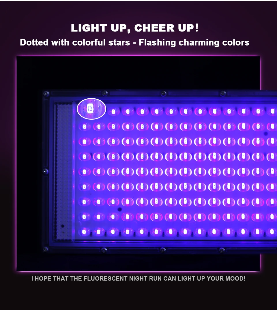 LED UV Lamp Flood Light 395nm 400nm USB 5V Ultraviolet Stage Lamp 50W 100W 200W LED Stage Blacklight Waterproof Disco Party