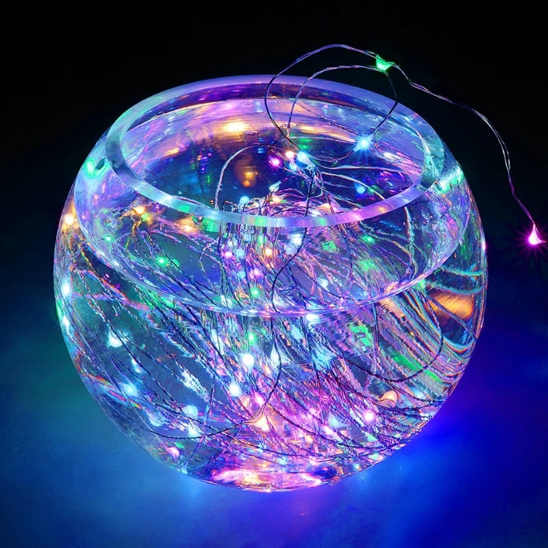 10 pcs Wine Bottle Fairy Lights With Cork LED String Lights Battery Fairy Lights Garland For Christmas Party Wedding Decoration