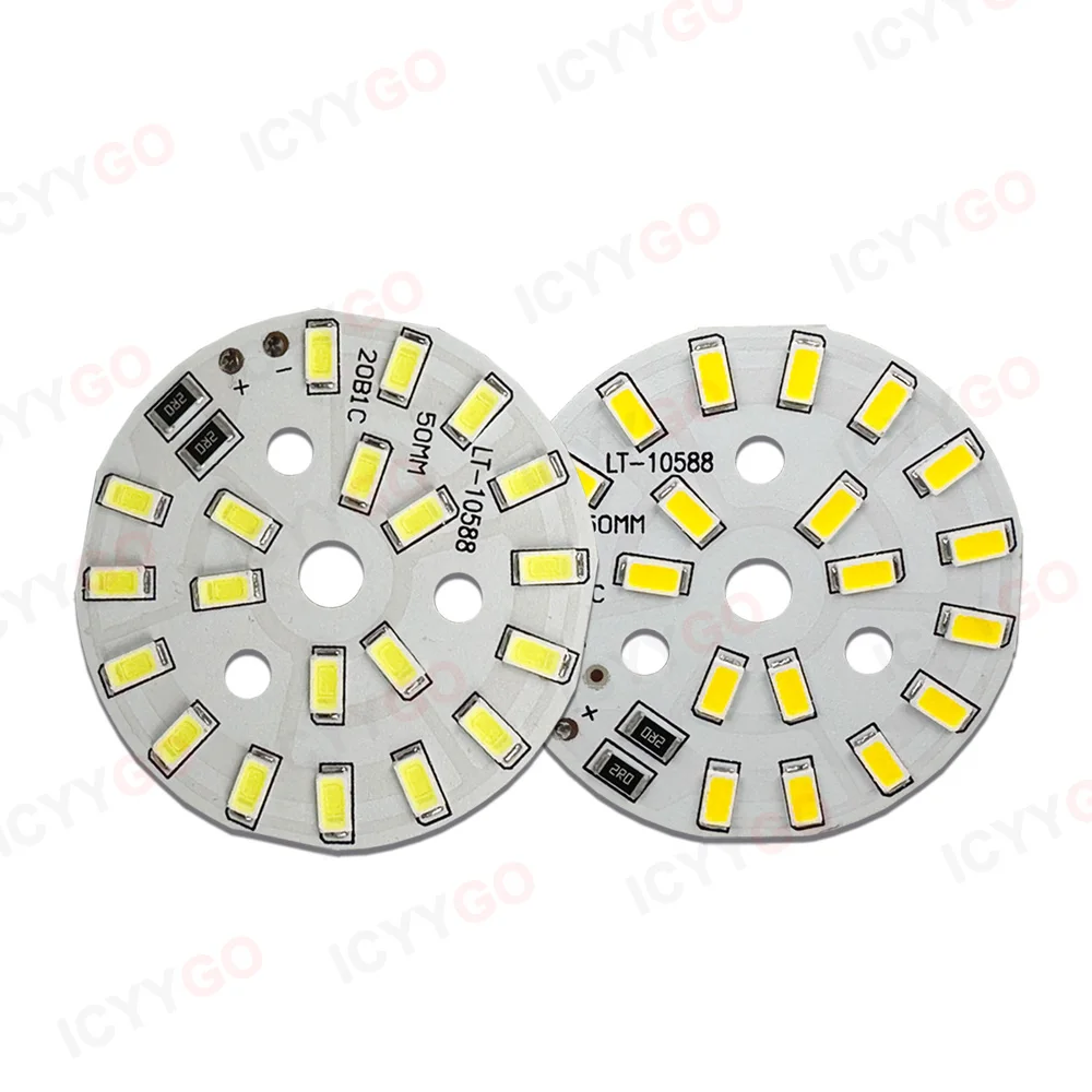 USB 3W 5W 10W DC5V 5730 2835 SMD LED Light Board LED Chip White Warm Light with On/Off Switch Cable Light Source Light Board