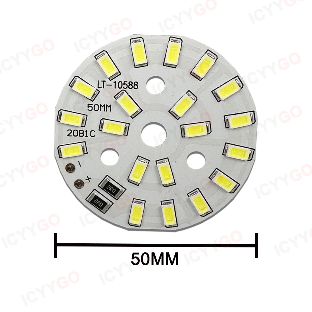 USB 3W 5W 10W DC5V 5730 2835 SMD LED Light Board LED Chip White Warm Light with On/Off Switch Cable Light Source Light Board