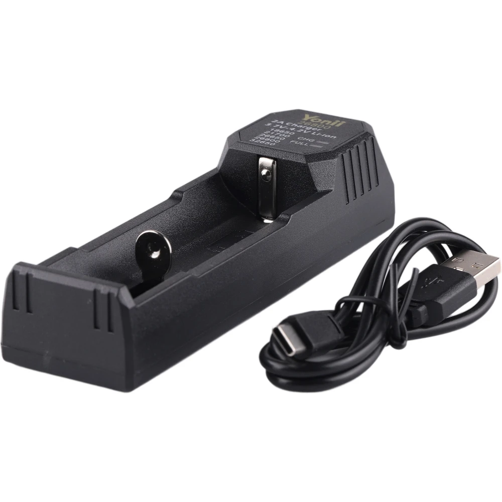 26800 Charger for 3.7-4.2V Li-ion 18650 21700 26650 32650 26800 Battery