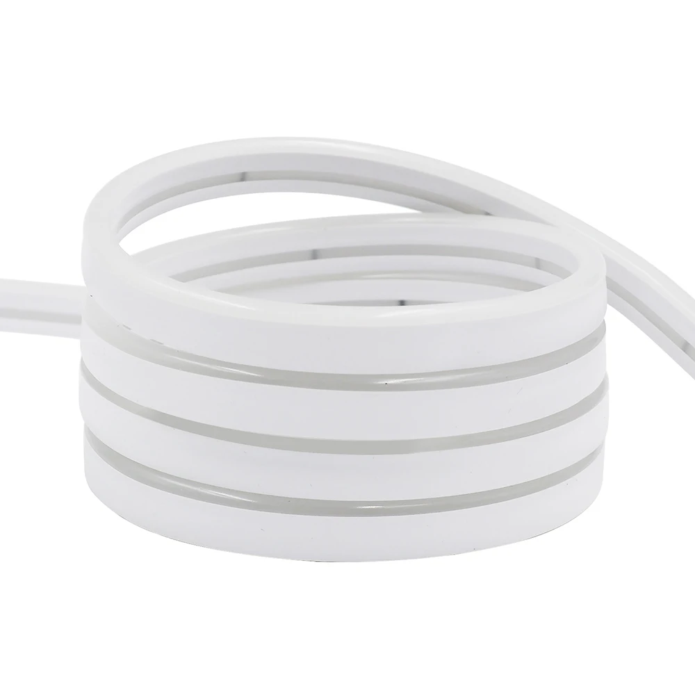 Solar LED Neon Strip Light Neon Sign Flexible Rope Lights 24V 2835 120LED/m 6x12mm Waterproof 0.5m 1m 2m 5m Garden Decoration