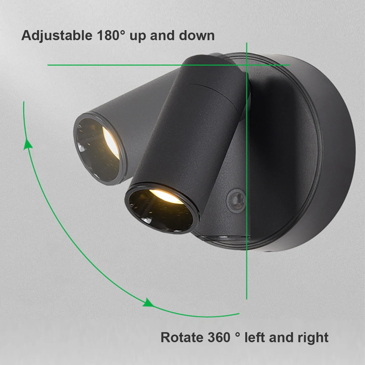 USB Rechargeable Wireless LED Wall Light Cordless Lamp Touch Dimmable Spotlight Magnetic For Bedroom Bedside Reading Type-C