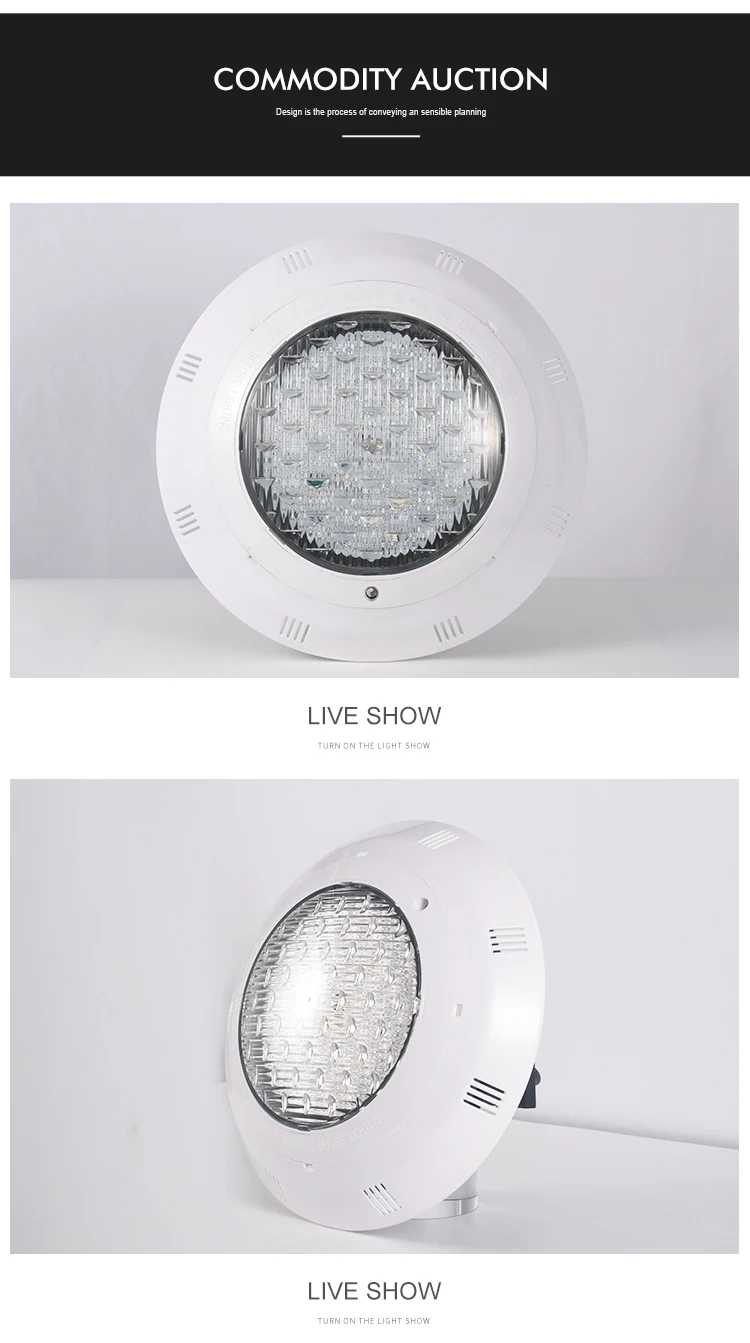 LED Swimming Pool Lights RGB AC12V 12W 18W 25W 35W 45W IP68 Waterproof Lamp with Remote Controller for pool party