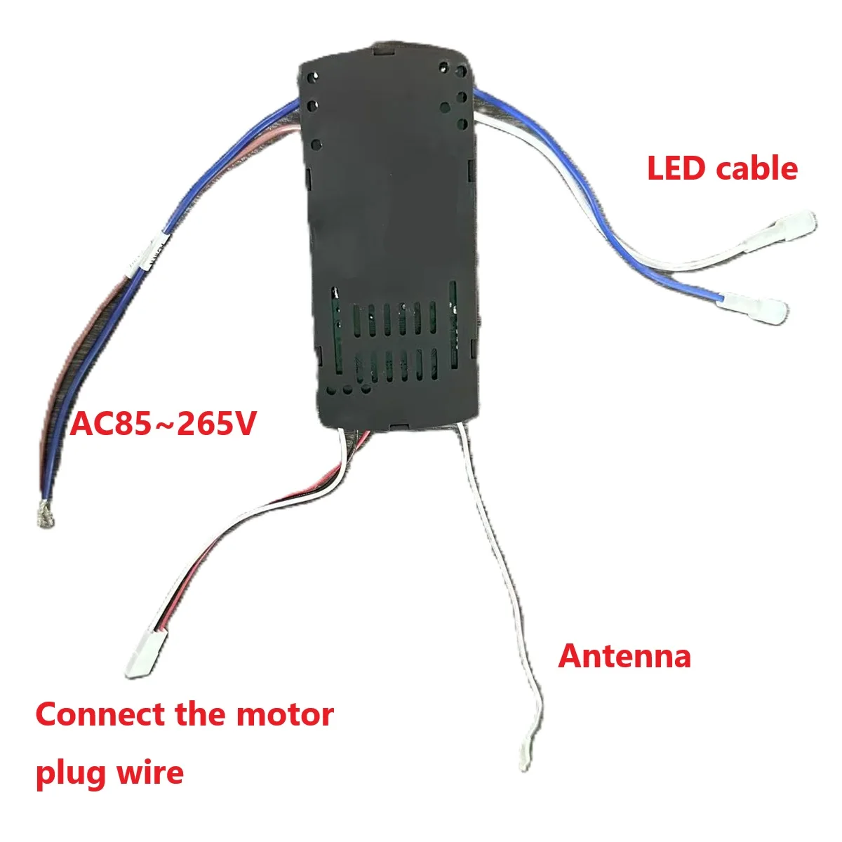 IRALAN Home Transformer Controller and Remote Control Kit Long Page Fan Light Modern Smart Lighting Driver LED AC 85-265V