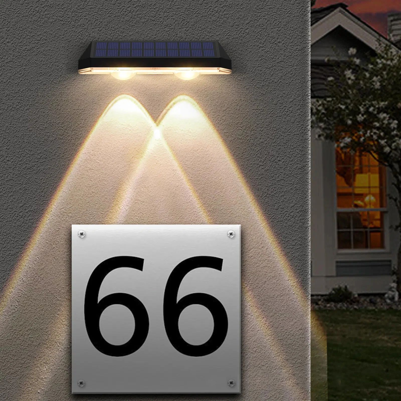 2/4pcs Solar Fence Light RGB Color Changing Outdoor Garden Yard Decor Step Lamp IP65 Waterproof Pathway Wall Stair Lamp Balcony