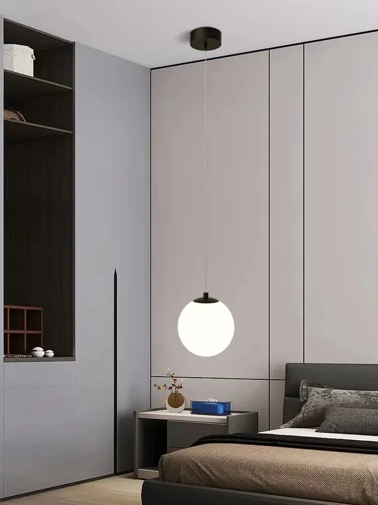Modern Simple LED Chandelier Nordic Living Room Bedroom Lamp Indoor Lighting Restaurant Bar Home Decoration Suspension Lamp 220V