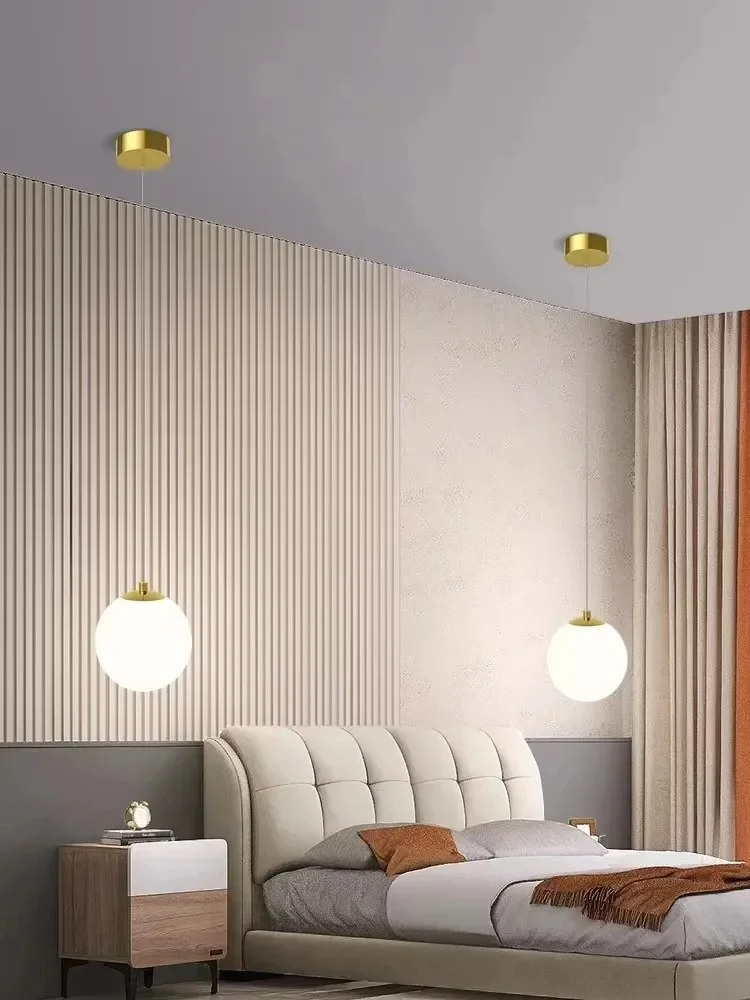 Modern Simple LED Chandelier Nordic Living Room Bedroom Lamp Indoor Lighting Restaurant Bar Home Decoration Suspension Lamp 220V