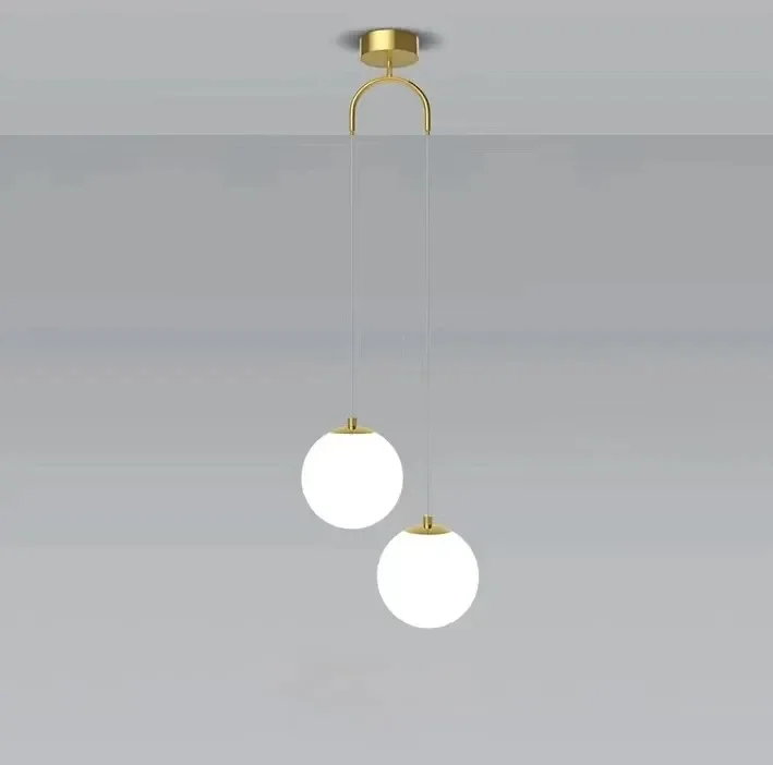 Modern Simple LED Chandelier Nordic Living Room Bedroom Lamp Indoor Lighting Restaurant Bar Home Decoration Suspension Lamp 220V