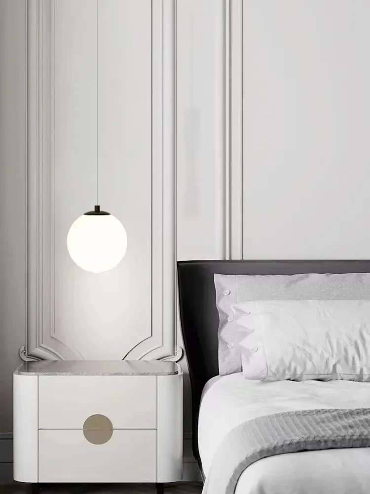 Modern Simple LED Chandelier Nordic Living Room Bedroom Lamp Indoor Lighting Restaurant Bar Home Decoration Suspension Lamp 220V