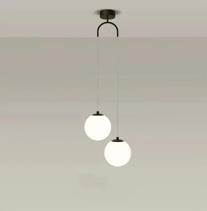 Modern Simple LED Chandelier Nordic Living Room Bedroom Lamp Indoor Lighting Restaurant Bar Home Decoration Suspension Lamp 220V