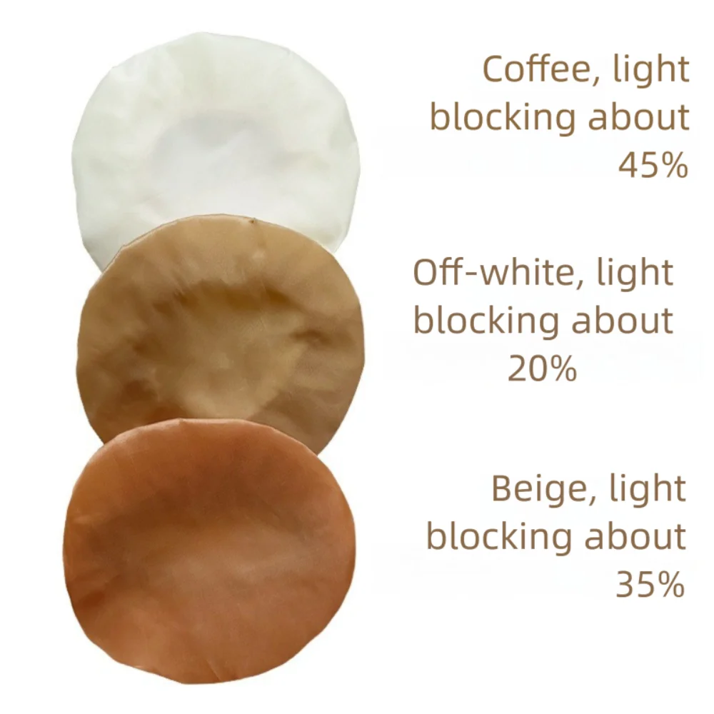 Creative Wear-Resistant Ceiling Lamp Shade Fabric Anti-Glare Light Shade Diffuser Led Light Diffuser Covers Living Room