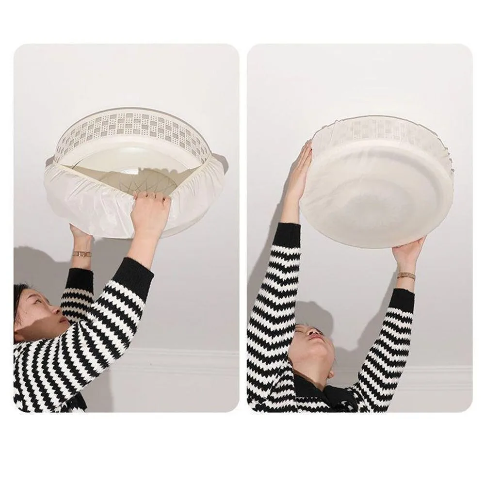 Creative Wear-Resistant Ceiling Lamp Shade Fabric Anti-Glare Light Shade Diffuser Led Light Diffuser Covers Living Room