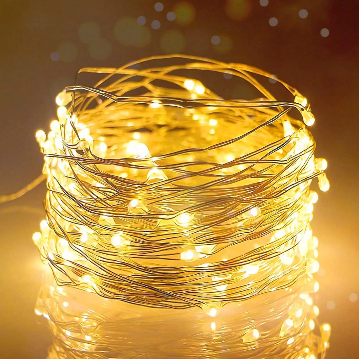 Christmas Garland Solar Outdoor String Lights LED Outdoor 8 Modes Chain Lights Decoration for Garden Patio Tree Terrace Parties