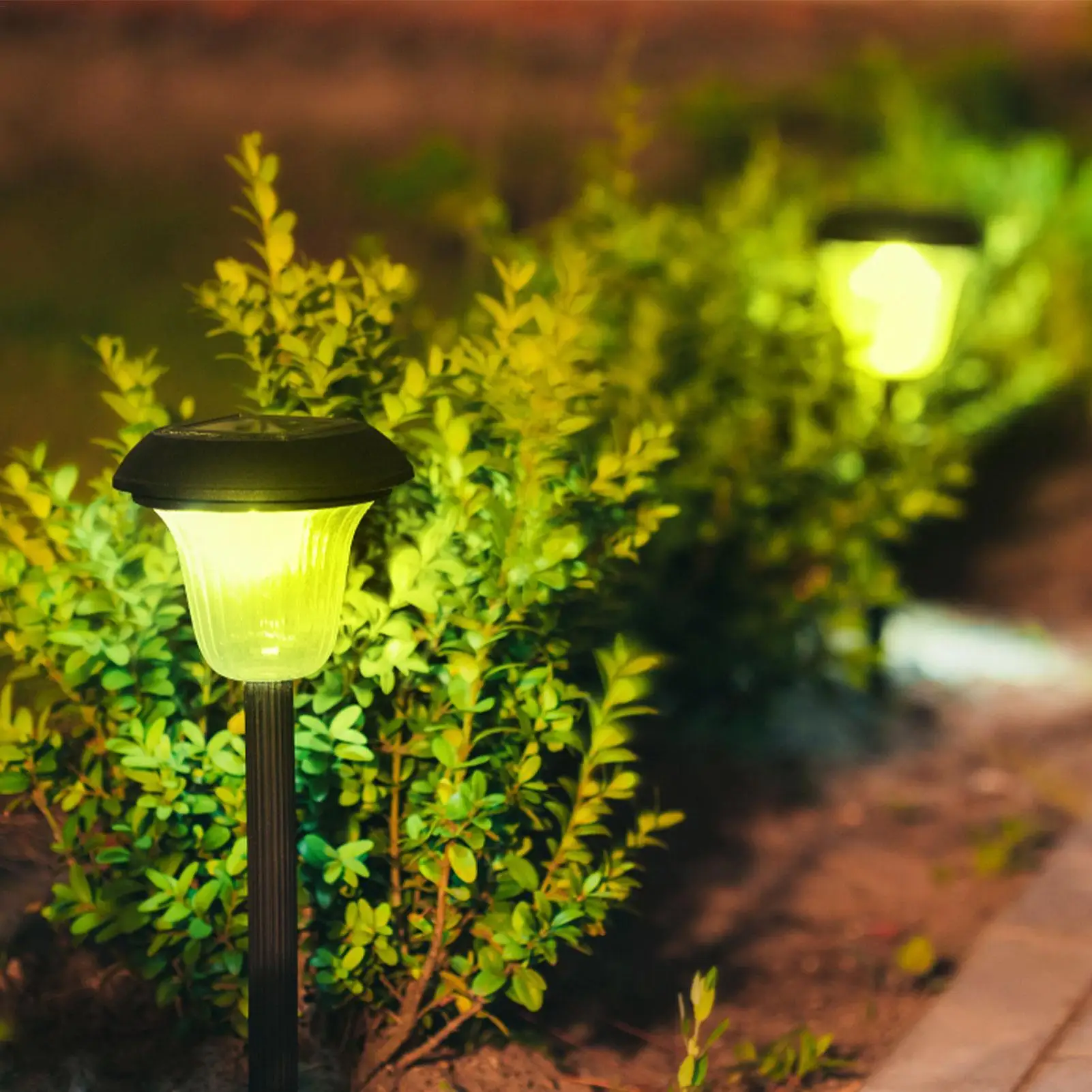 7CM/10CM Solar Light Replacement Top 1.2V Waterproof LED Solar Panel Lantern Lid Light Solar Lantern Top Outdoor Decor Garden