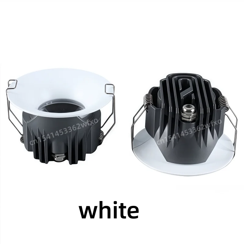 IP65 Waterproof Downlight LED Spotlight Embedded COB Ceiling Light AC110V-220V Bathroom Kitchen Balcony Toilet Lighting Bulb