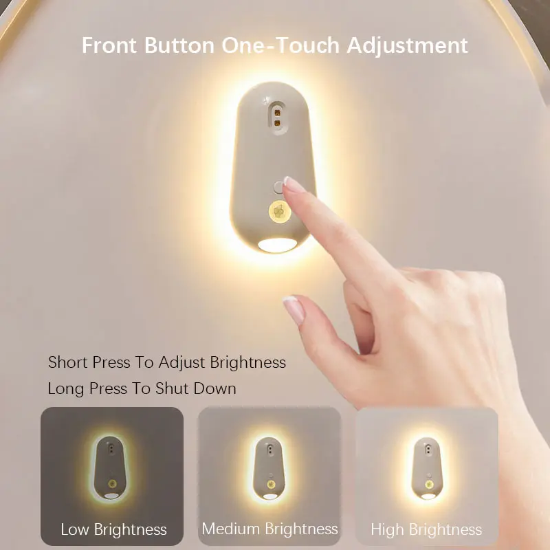 2 in 1 Toilet Sensor Light with UV Sterilization, 3 Brightness Levels, 120° Sensing Angle for Home Toilet Use