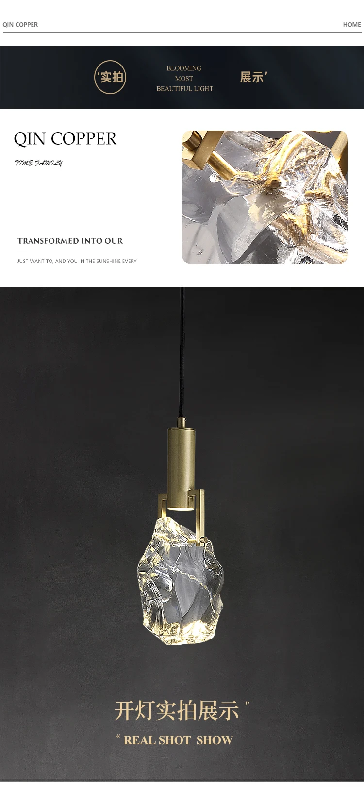 New Crystal Led Pendant Lights Nordic Luxury Dining Room Bar Kitchen Hanging Lamp Bedroom Bedside Lamp Suspension Deco Luminaire