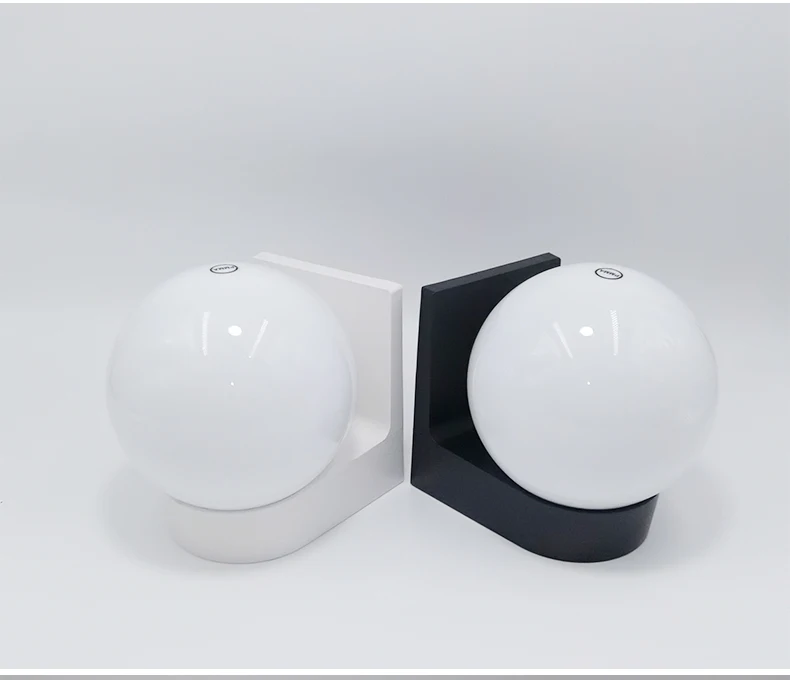 Outdoor Wall Lamp Balcony Bedroom Corridor Courtyard Lamp Acrylic Lamp Shade E27 Spherical Wall Lamp Upper and Lower Wall Lamp