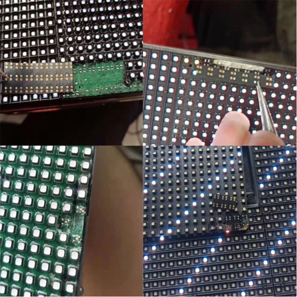 P2.6 series Circuit Paper,Double-sided solder pads, fully covered with large holes ,Used for repairing damaged PCB pads