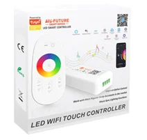 Tuya Smart Life Home DC5V12V24V 6A/CH Max15A DIM CCT RGB Led Light Strip WIFI DIMMER Controller 2.4G Remote/APP/Alexa Control