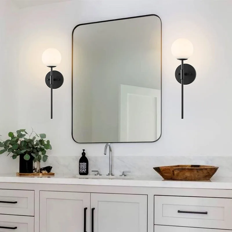 Nordic Creative LED Luxury Wall Lamp Living Room Metal Fashion Modern Minimalist Bedside Wall Light Bedroom Lighting Fixtures