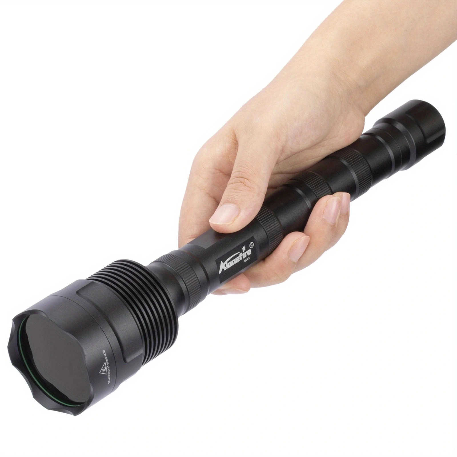 60W 3x365nm UV LED Powerful Black Light 395nm Flashlight High Power Ultra Violet Invisible Marker Curing Cat Dog Checker Light