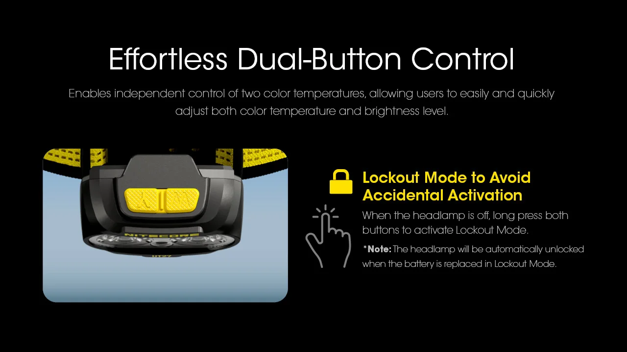 Nitecore UT27 Headlamp Dual Beam Fusion Elite 800 Lumens CREE XP-G3 S3 LED Headlight Running HBL-1500mAh Rechargeable Battery