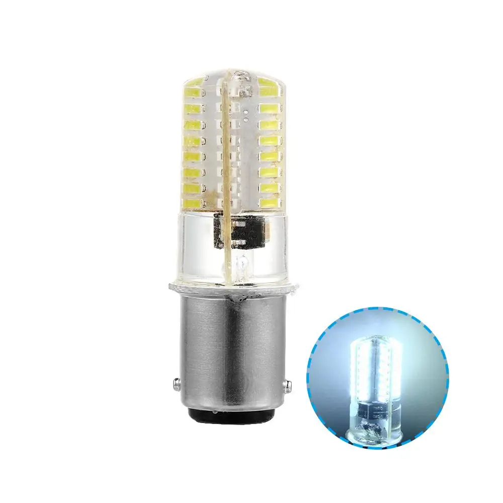 110/120V 2.6W LED Corn Bulbs White/Warm White Energy Saving BA15D Crystal Lamp for Sewing Machine High Brightness Led Light