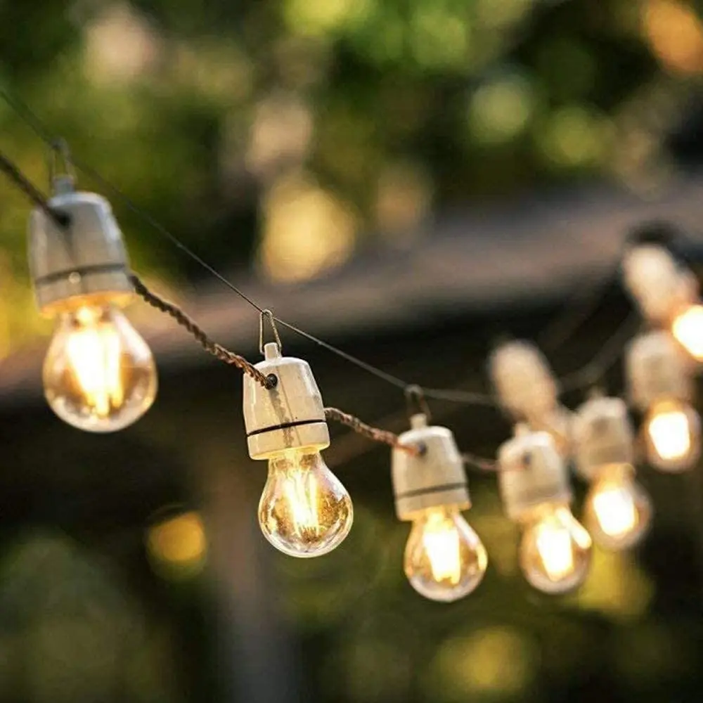 Grensk 25Pcs/Lot Led Filament Edison Bulb E27 G45 Mini Globe 4W Dimmable Vintage Led Lamp 2700K Warm White For String Light Bulb