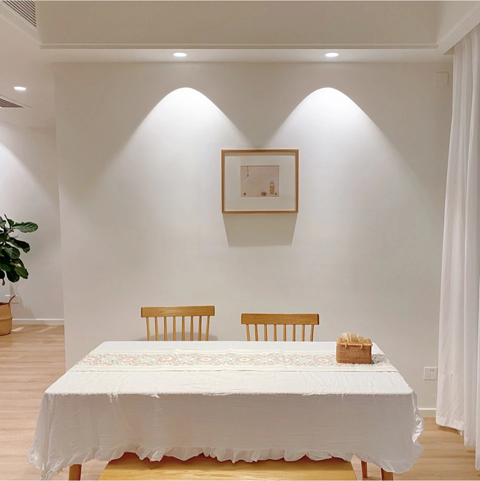 High Quality Recessed Aluminum COB LED Spotlight Bulb Spot Light 7W 12W Downlight Ceiling Lamp Room Lighting 85-265V
