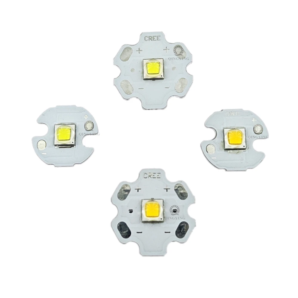 High Power LED 5W-10W 5050 XLM T6 5050-L2 3-3.7V Warm Neutral Cold White Red Green Blue UV Purple Chip Diodes Flashlights Part
