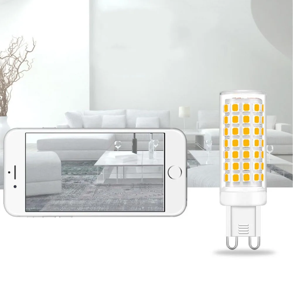 G9 LED 7W 9W 12W 15W 18W AC110V 220V LED Lamp LED Bulb SMD 2835 3014 LED G9 Light Replace 30/40W Halogen Lamp Light