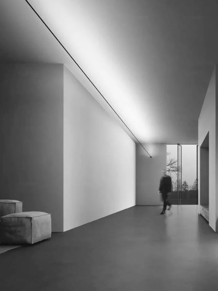 Minimalist LED Strips Lamp Skyline Corridor Ceiling Light Living Room Wall Lamp Long Line Decor Bedroom Nordic Home Lighting
