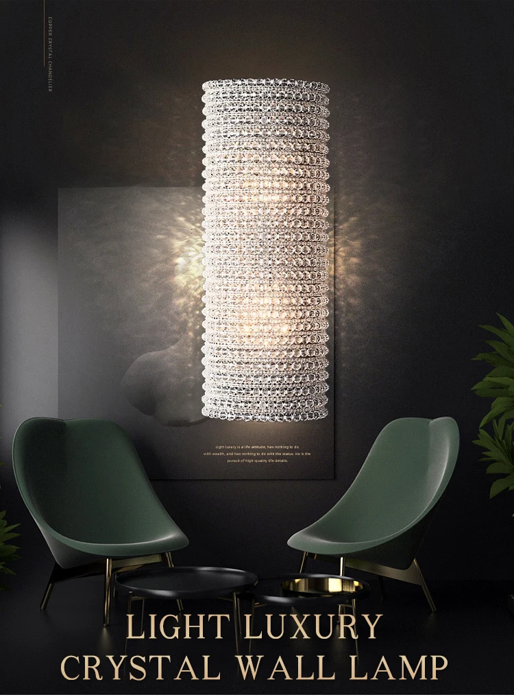 Modern Luxury Circle Crystal Chandelier For Living Room Led Home Decor Hanging Lamp Light Fixture Round Bedroom Cristal Lustre
