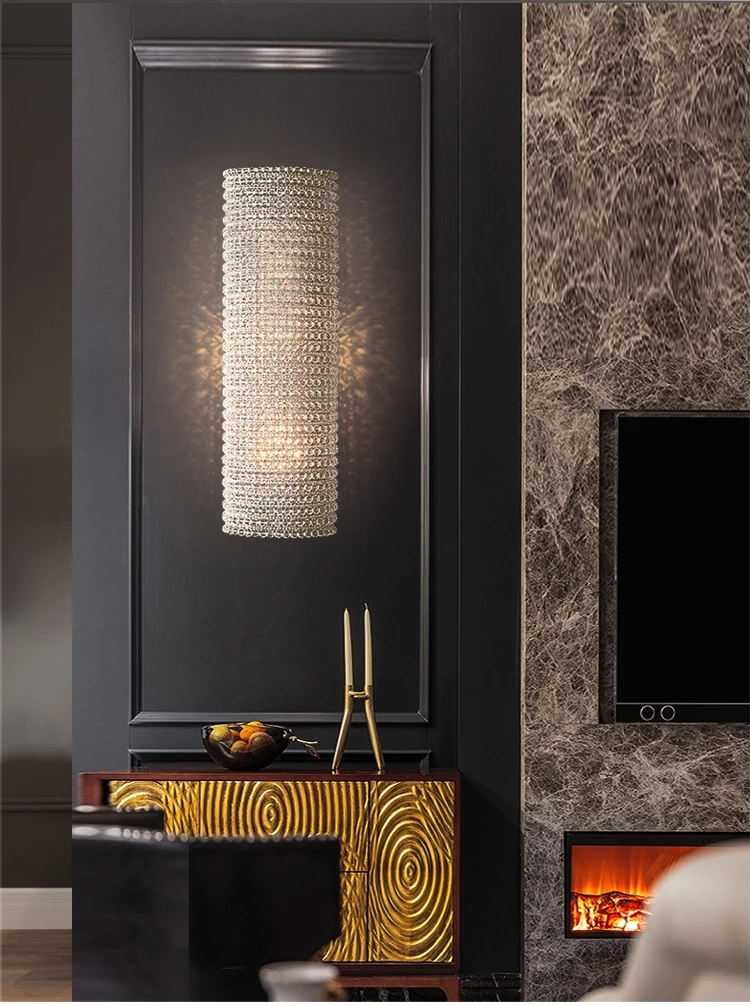 Modern Luxury Circle Crystal Chandelier For Living Room Led Home Decor Hanging Lamp Light Fixture Round Bedroom Cristal Lustre