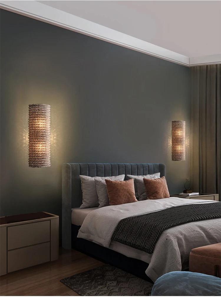 Modern Luxury Circle Crystal Chandelier For Living Room Led Home Decor Hanging Lamp Light Fixture Round Bedroom Cristal Lustre