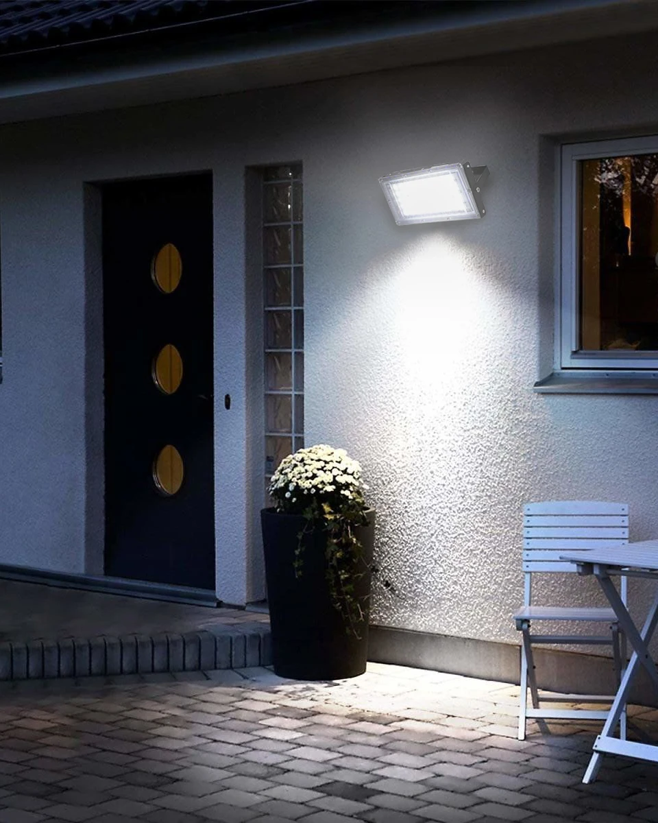Focos LED Spotlight 50W 100W AC 220V Refletor LED Spot Flood Light Garden Floodlight Outdoor Kitchen Street Landscape Lighting