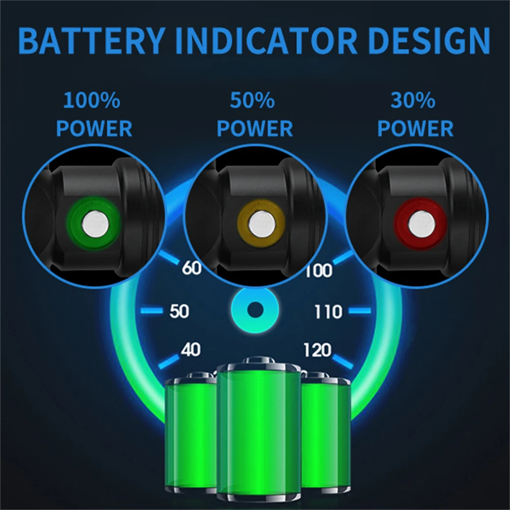 BORUiT B14 1200LM LED Scuba Diving Headlamp IPX8 Waterproof Underwater 60M Headlight 3-Mode Use 18650 Battery Diving Light