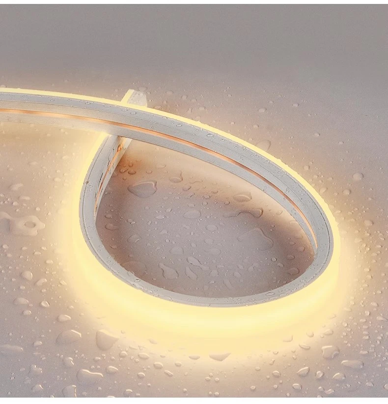 Led Neon Rope Tube Waterproof Diy Flexible Silicone Ribbon Diffuser for Ws2812B 5050 Led Strip Light Home Linear Decor Lighting