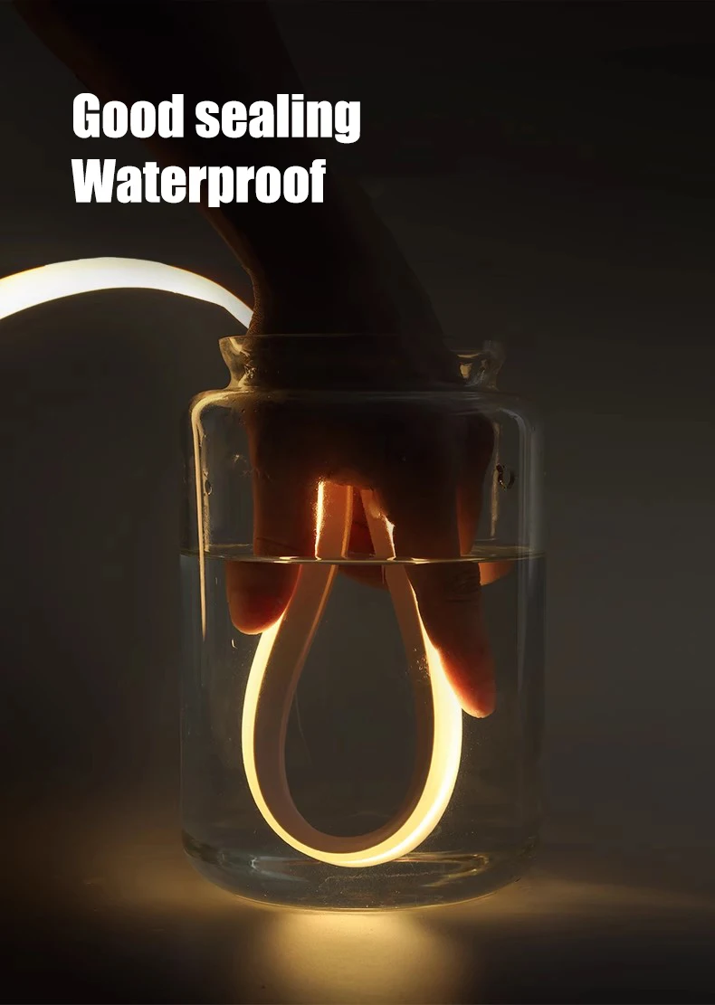 Led Neon Rope Tube Waterproof Diy Flexible Silicone Ribbon Diffuser for Ws2812B 5050 Led Strip Light Home Linear Decor Lighting