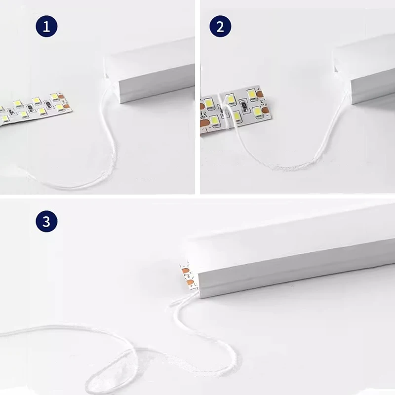 Led Neon Rope Tube Waterproof Diy Flexible Silicone Ribbon Diffuser for Ws2812B 5050 Led Strip Light Home Linear Decor Lighting
